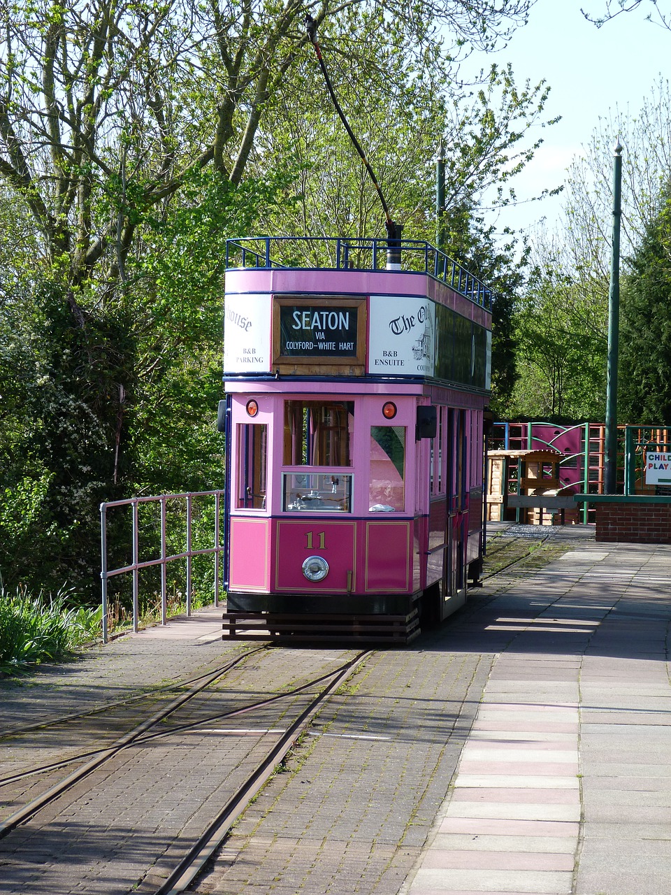 seaton, tram, tramway